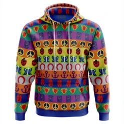 All Symbols Pattern Jojo’s Bizarre Adventure Hoodie