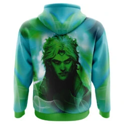 Auratic Dio Jojo’s Bizarre Adventure Hoodie -Hoodies Sales Store Auratic Dio Jojos Bizarre Adventure AOP Hoodie 3D BACK Mockup