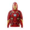 Iron Man Marvel Comics Full Face Zip Hoodie -Hoodies Sales Store Full Face Zip Up Hoodie Front Mockup 23