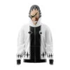 Zaraki Kenpachi Bleach Full Face Zip Hoodie 2 Zaraki Kenpachi Bleach Full Face Zip Hoodie -Hoodies Sales Store Full Face Zip Up Hoodie Front Mockup 26