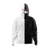 Monokuma Danganronpa Full Face Zip Hoodie 2 Monokuma Danganronpa Full Face Zip Hoodie -Hoodies Sales Store Full Face Zip Up Hoodie Front Mockup 33