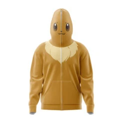 Eevee Pokemon Full Face Zip Hoodie