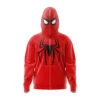 Spiderman Marvel Comics Full Face Zip Hoodie -Hoodies Sales Store Full Face Zip Up Hoodie Front Mockup 48