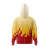 Kyojuro Rengoku Demon Slayer Full Face Zip Hoodie -Hoodies Sales Store Full Face Zip Up Hoodie Front Mockup 6 1