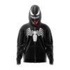 Venom Marvel Comics Full Face Zip Hoodie 2 Venom Marvel Comics Full Face Zip Hoodie -Hoodies Sales Store Full Face Zip Up Hoodie Front Mockup 60