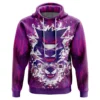 Trippy Ghostly Evolution Ghastly Haunter Gengar Pokemon Hoodie -Hoodies Sales Store Ghostly Evolution Ghastly Haunter Gengar AOP Hoodie 3D FRONT Mockup