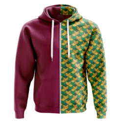 Giyu Tomioka Demon Slayer Zip Hoodie Jacket