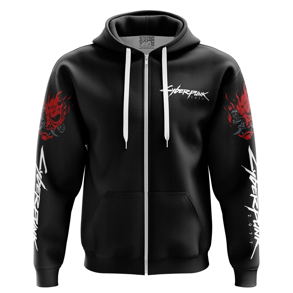 Johnny Silverhand Cyberpunk 2077 Zip Hoodie Jacket 3 Johnny Silverhand Cyberpunk 2077 Zip Hoodie Jacket