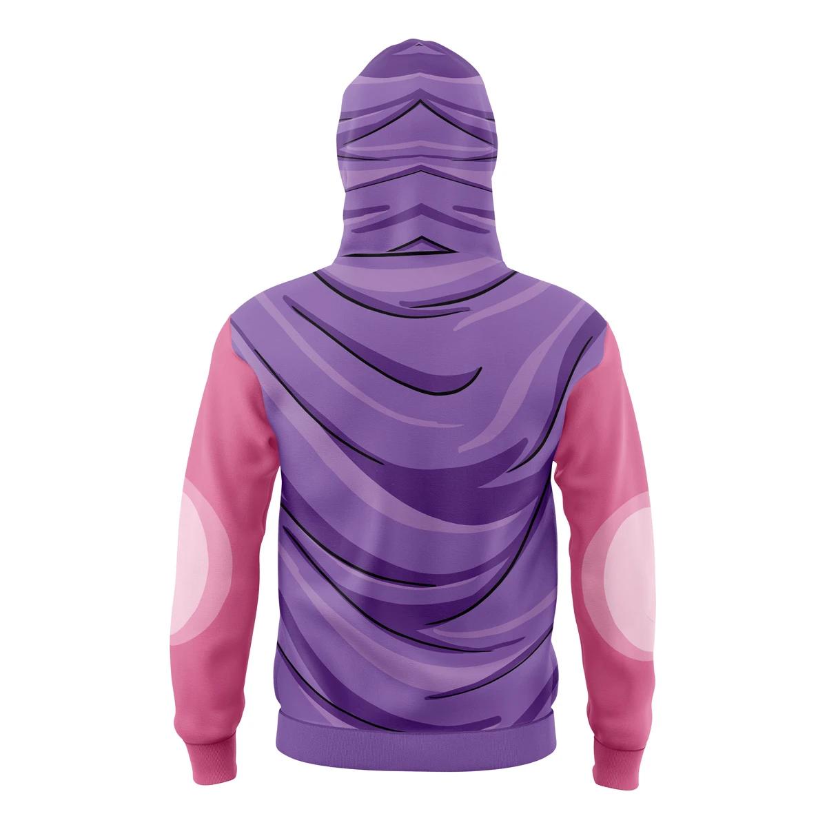 Majin Buu Dragon Ball Masked Hoodie 3 Majin Buu Dragon Ball Masked Hoodie - Image 2
