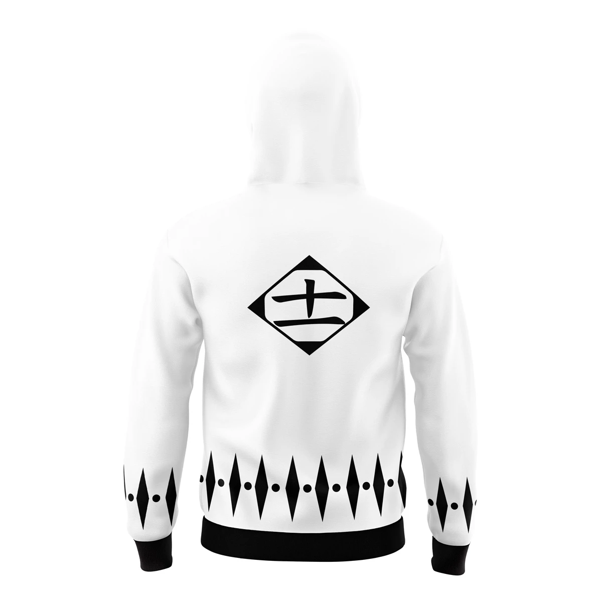 Toshiro Hitsugaya Bleach Masked Hoodie 4 Toshiro Hitsugaya Bleach Masked Hoodie - Image 2