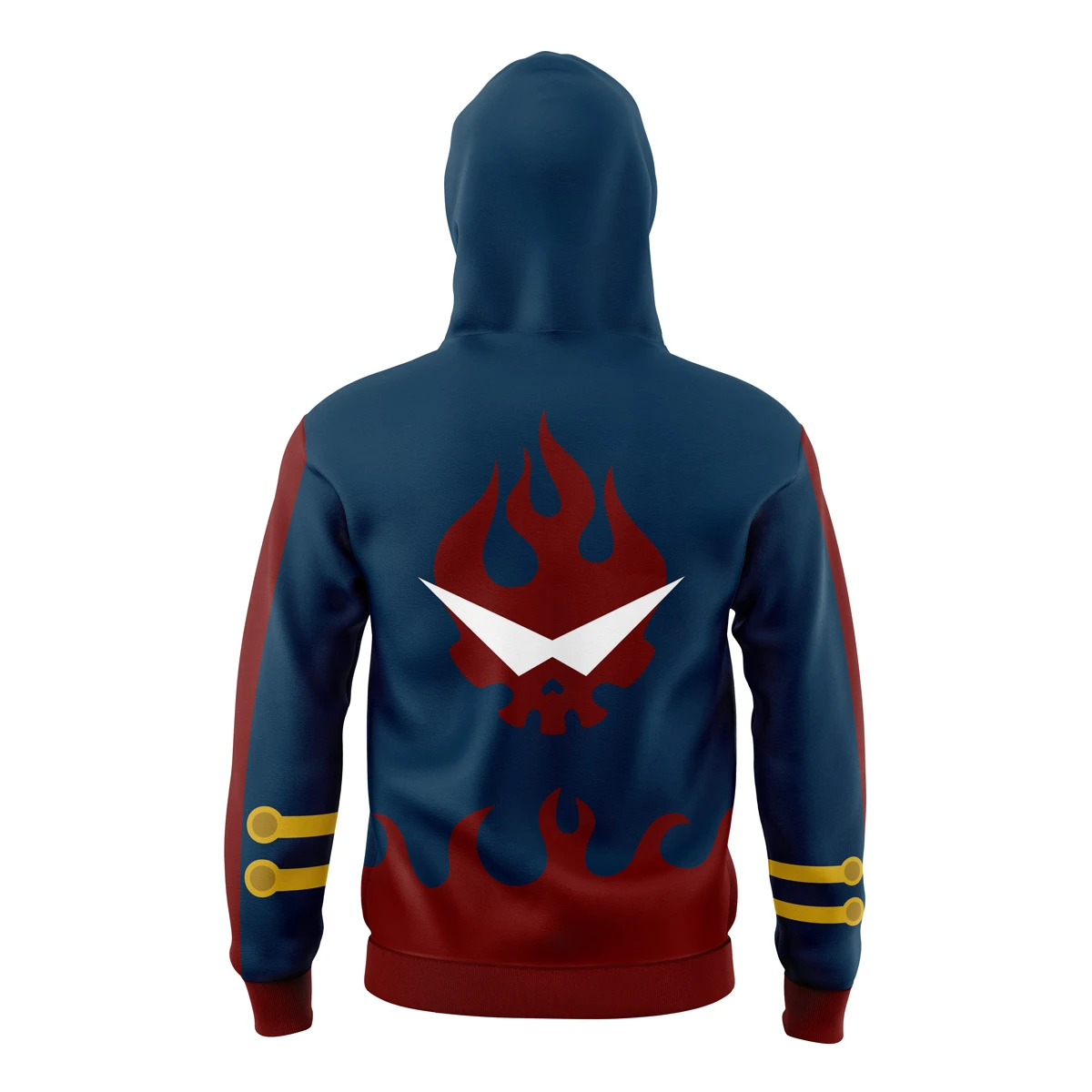 Simon Coat Gurren Lagan Masked Hoodie 4 Simon Coat Gurren Lagan Masked Hoodie - Image 2