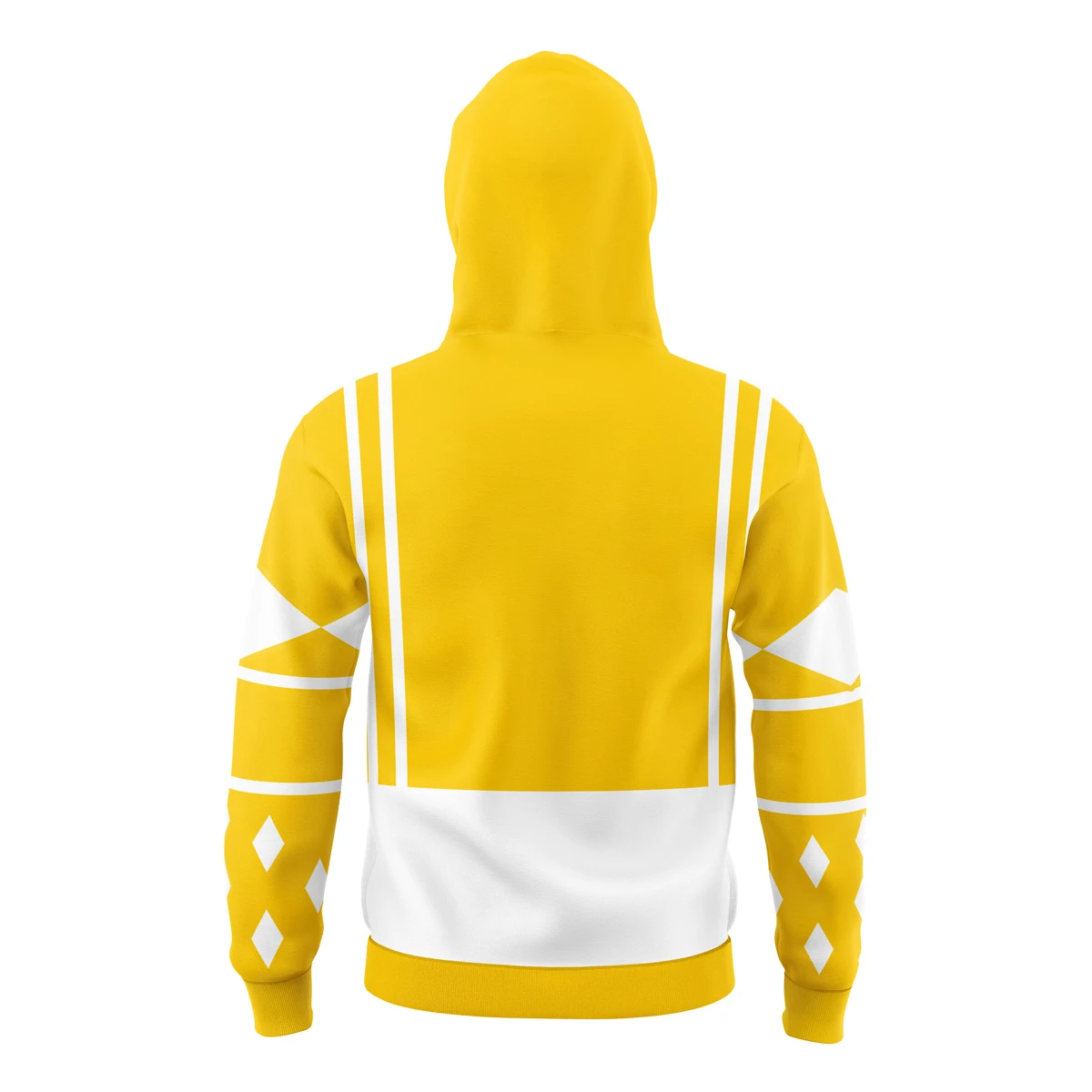 Yellow Ranger Power Rangers Ninjetti Masked Hoodie 4 Yellow Ranger Power Rangers Ninjetti Masked Hoodie - Image 2