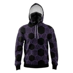 Kokushibo Demon Slayer Masked Hoodie