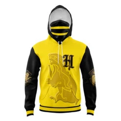 Hufflepuff Hogwarts Legacy Masked Hoodie