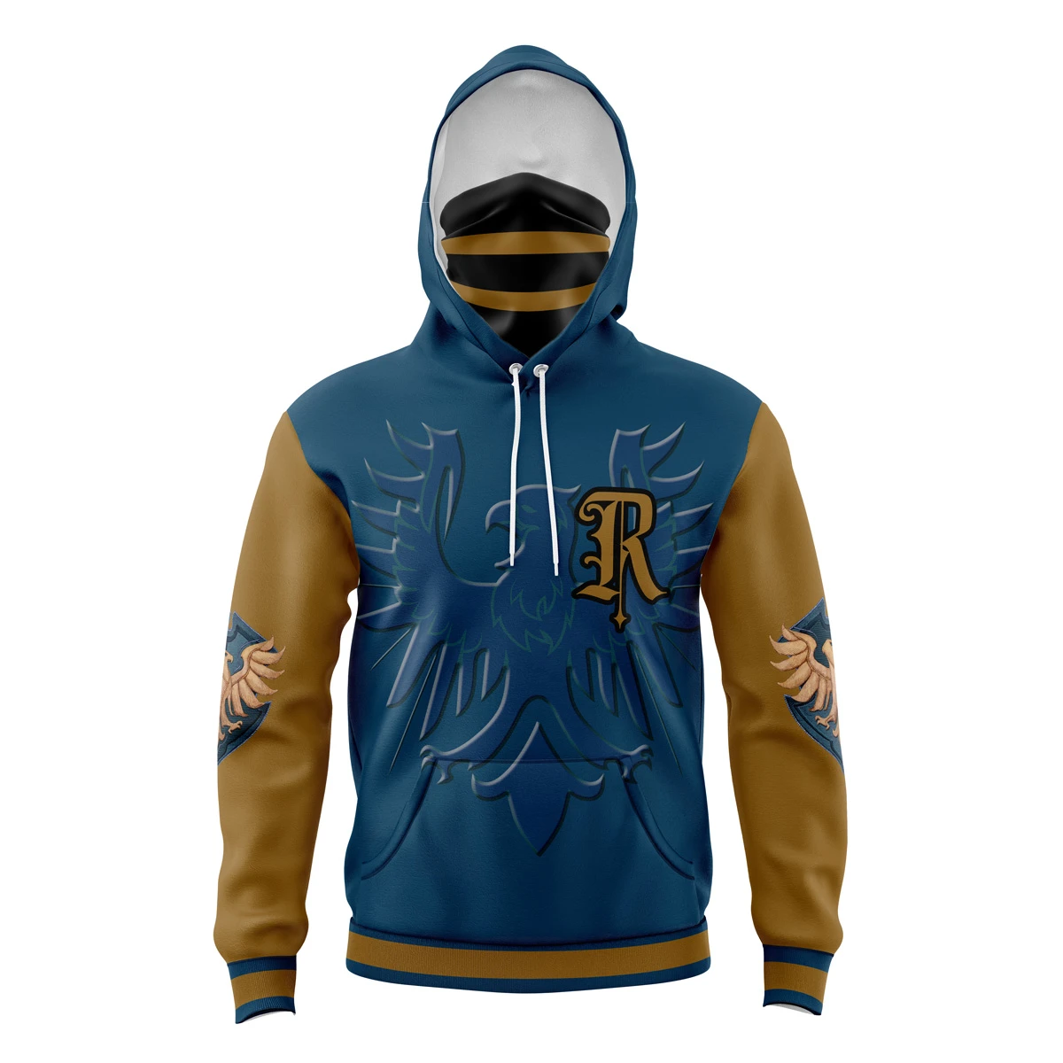Ravenclaw Hogwarts Legacy Masked Hoodie 3 Ravenclaw Hogwarts Legacy Masked Hoodie