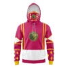 Pink Ranger Power Rangers Ninjetti Masked Hoodie