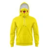Pikachu Pokemon Masked Hoodie -Hoodies Sales Store Masked Hoodie Front Mockup 47
