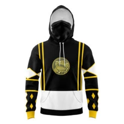 Black Ranger V2 Power Rangers Ninjetti Masked Hoodie
