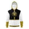 White Ranger Mighty Morphin Power Rangers Masked Hoodie -Hoodies Sales Store Masked Hoodie Front Mockup 54 1