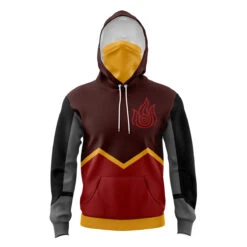 Hoodies Sales Store 32 Firebenders Avatar Masked Hoodie