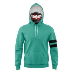 Kaneki Ken Tokyo Ghoul Masked Hoodie
