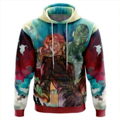 Trippy Kakyoin Hierophant Green Jojo’s Bizarre Adventure Hoodie