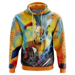 Trippy Power Saitama One Punch Man Hoodie
