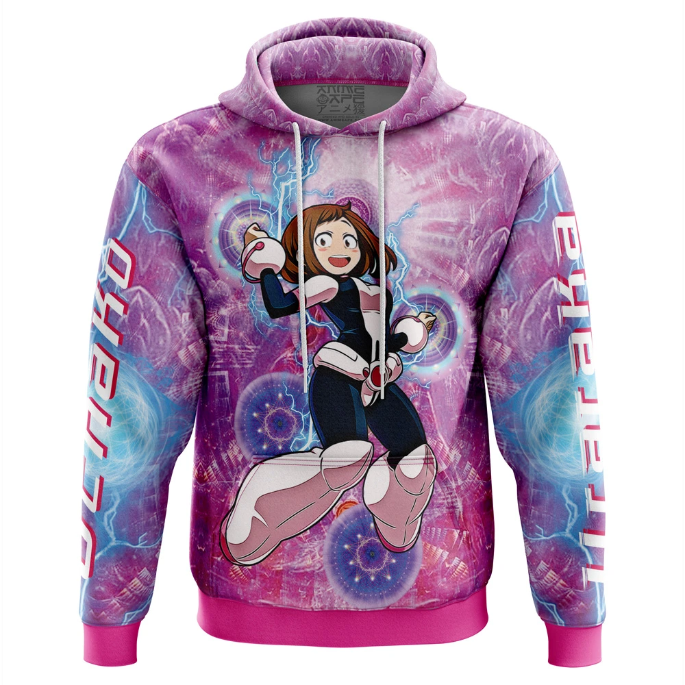 Trippy Uraraka Ochako My Hero Academia Hoodie 3 Trippy Uraraka Ochako My Hero Academia Hoodie