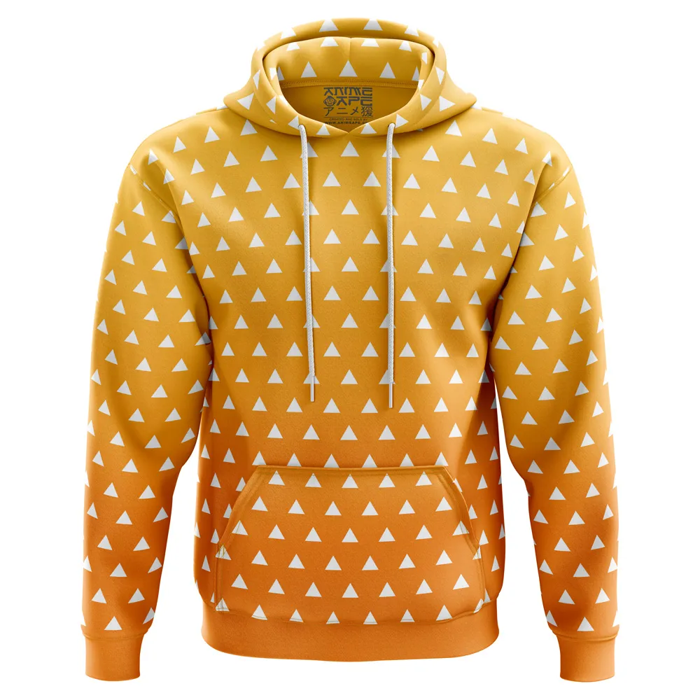 Zenitsu Agatsuma Demon Slayer Hoodie 3 Zenitsu Agatsuma Demon Slayer Hoodie