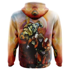 Trippy Dio V1 Jojo’s Bizarre Adventure Hoodie -Hoodies Sales Store back