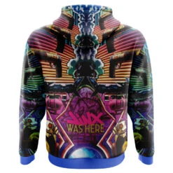 Trippy Jinx Arcane League Of Legends Hoodie -Hoodies Sales Store jinx Hoodie back